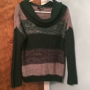 Drape-neck ANA Sweater